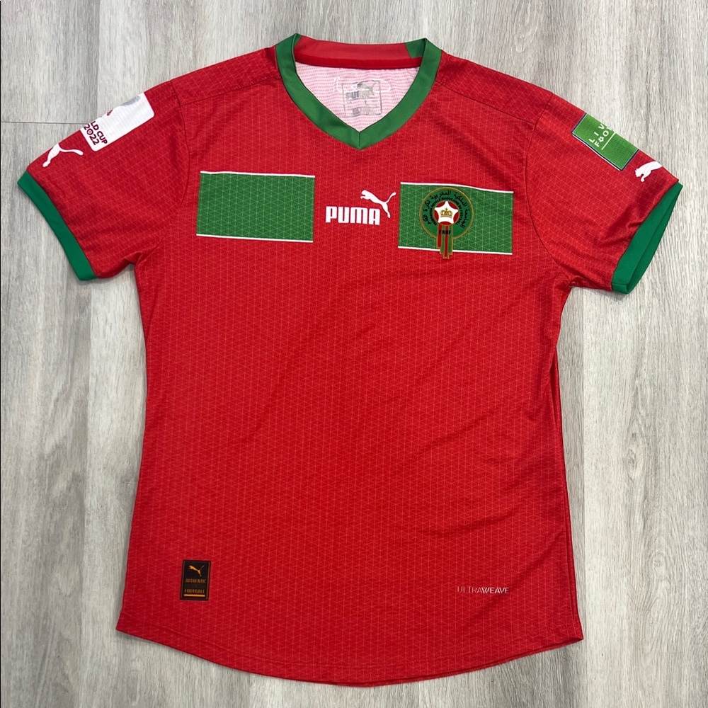 Morocco National Team Puma Jersey - Size L - Limited Edition